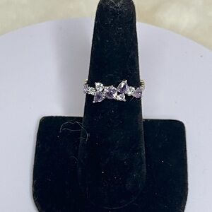 Bomb Party Alexandrite .925 Sterling Silver Ring Size 6